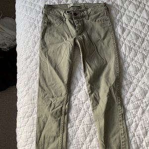 Abercrombie Army Green Pants